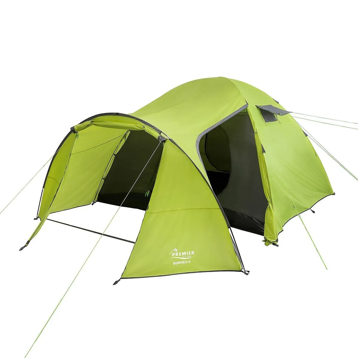 Палатка Premier Borneo-6 зеленая
