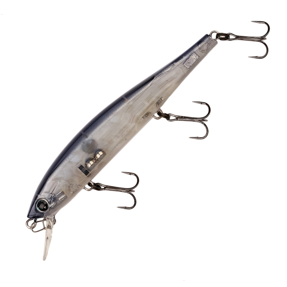 Воблер Duel Hardcore Minnow Flat 95 SP R1176 #GHPB - 2 рис.