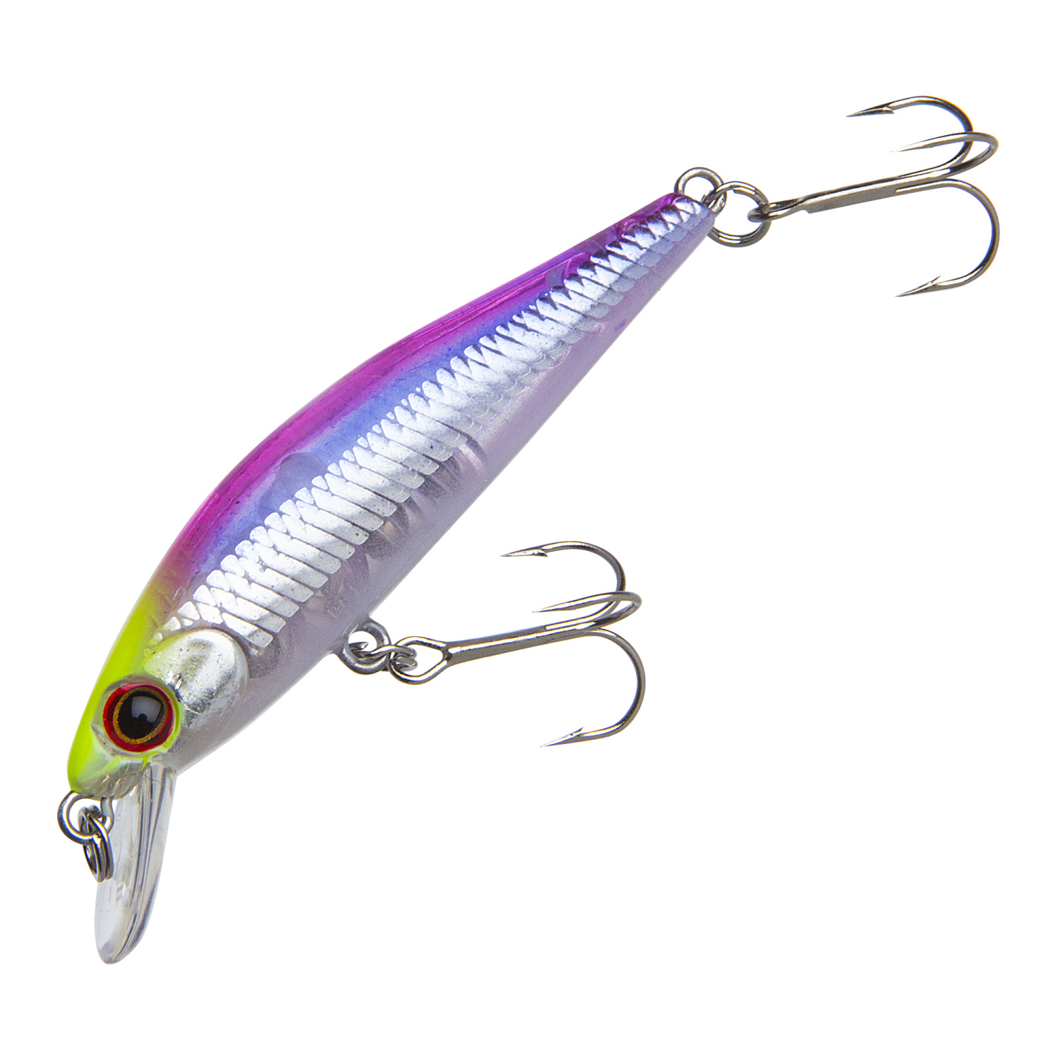 Воблер Daiwa Camas Hunter Minnow 50 S #Chart Head PP Transparent Whitebait