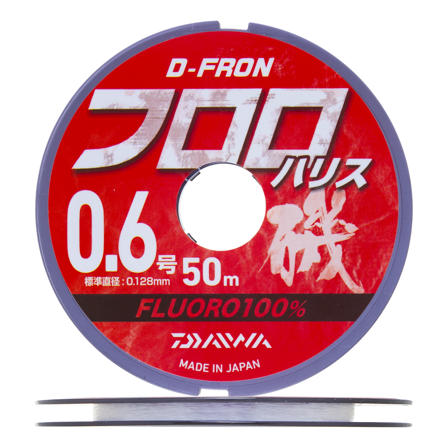 Флюорокарбон Daiwa D-Fron Fluoro Harisu #0,6 0,128мм 50м (clear)