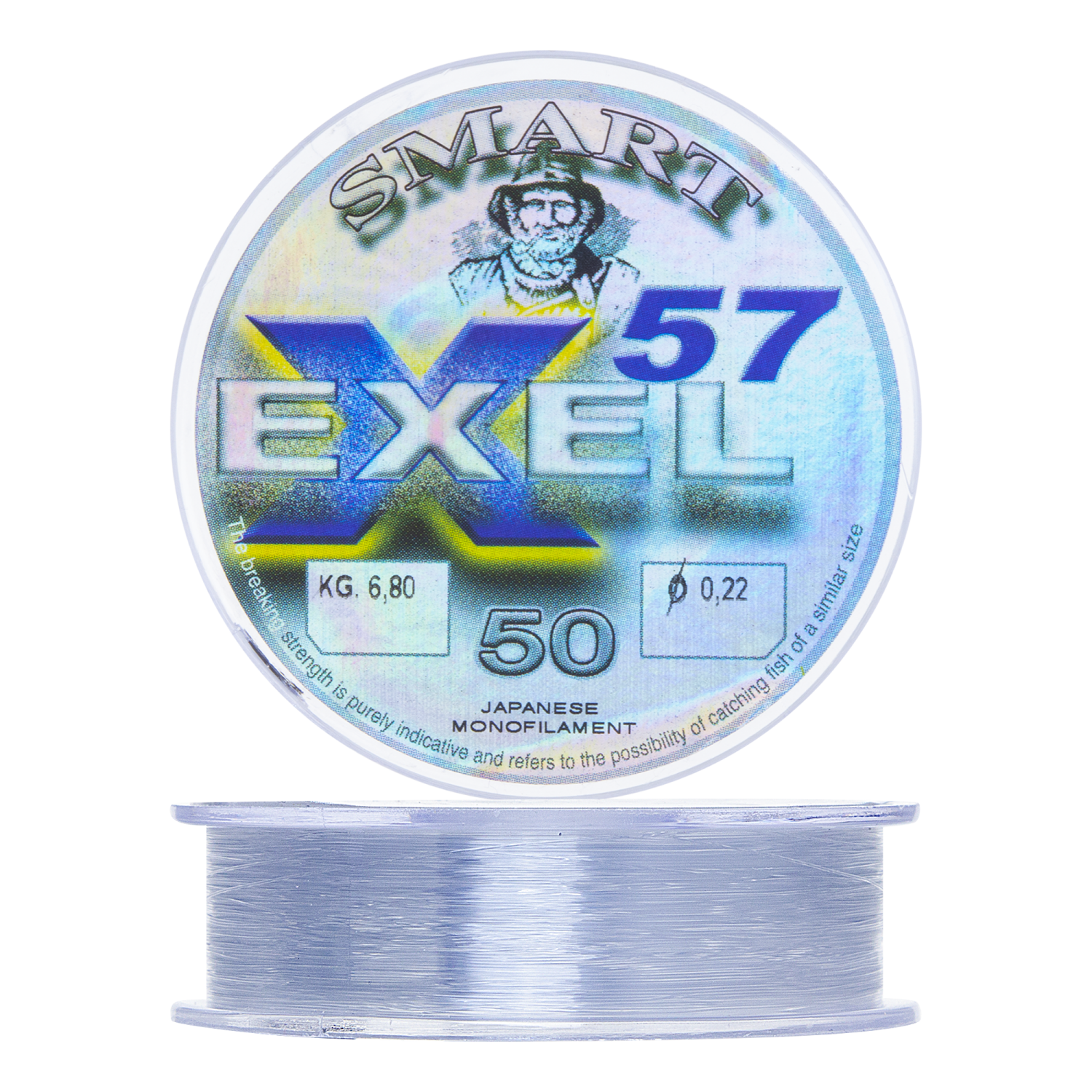 Леска монофильная Smart Exel 57 0,22мм 50м (clear)