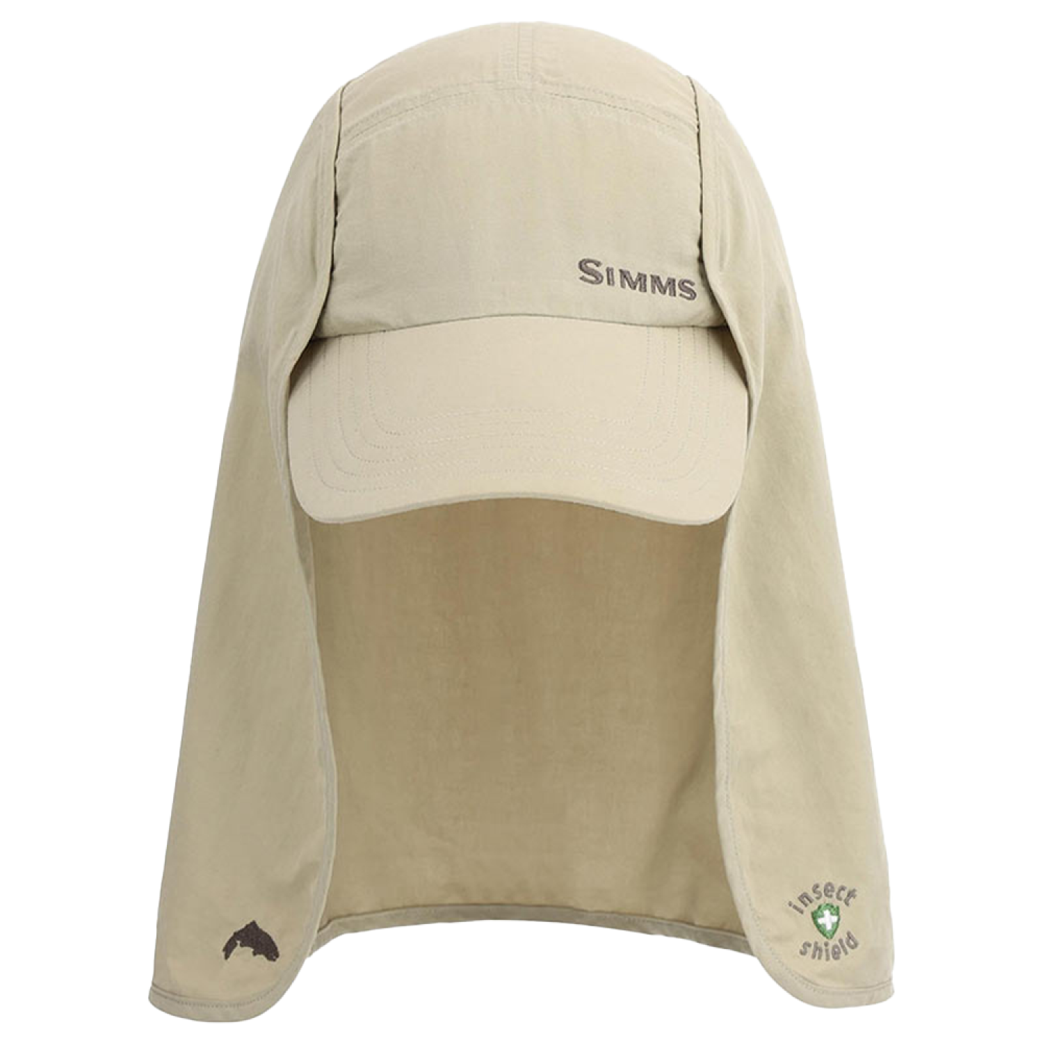 Кепка с накидкой Simms BugStopper SunShield Cap Stone