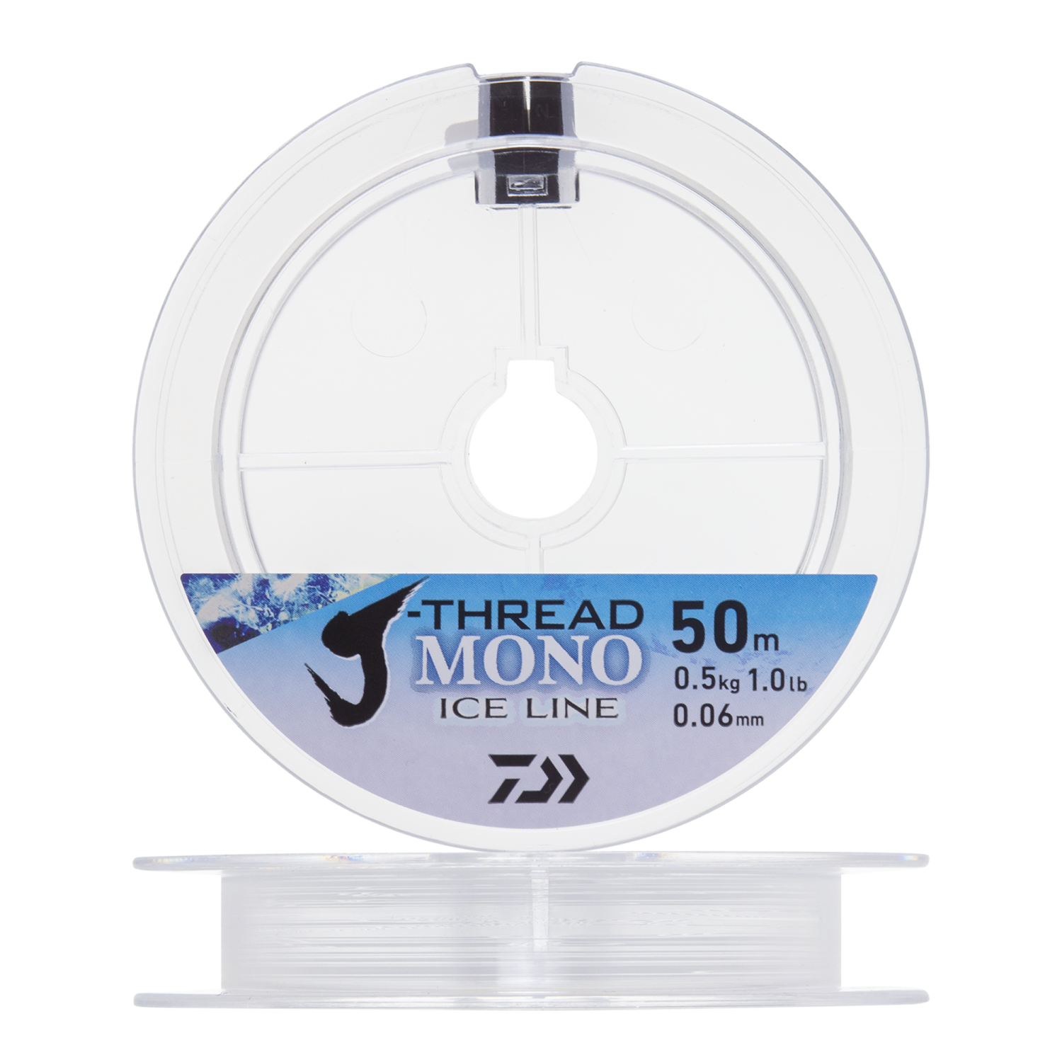 Леска монофильная Daiwa J-Thread Mono Ice Line 0,06мм 50м (clear)