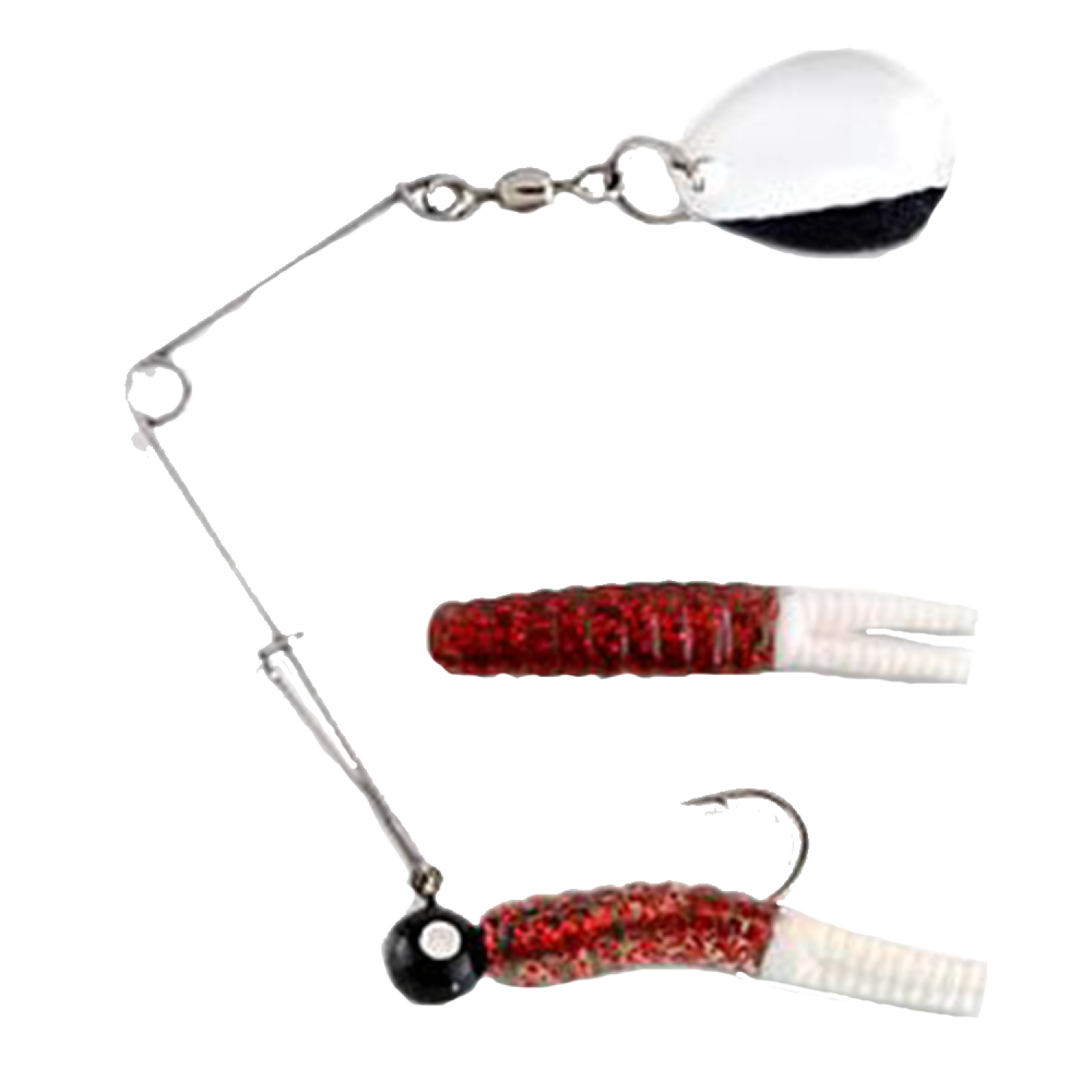 Спиннербейт Johnson Beetle Spin BSVP 1/8oz 3,5гр #RSW