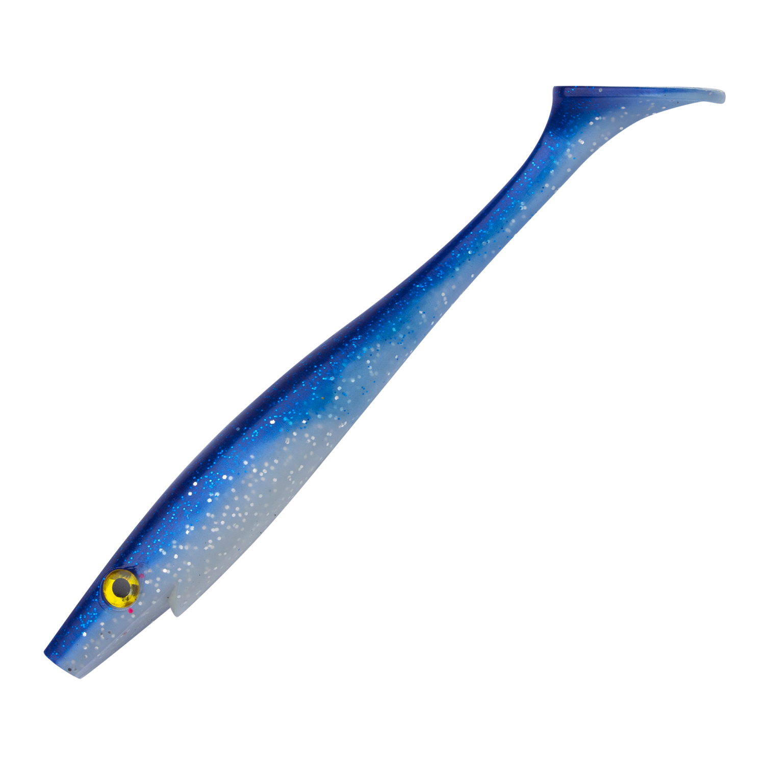 Приманка силиконовая Strike Pro Pig Shad Jr 200мм 2шт #100 Blue Pearl - 2 рис.