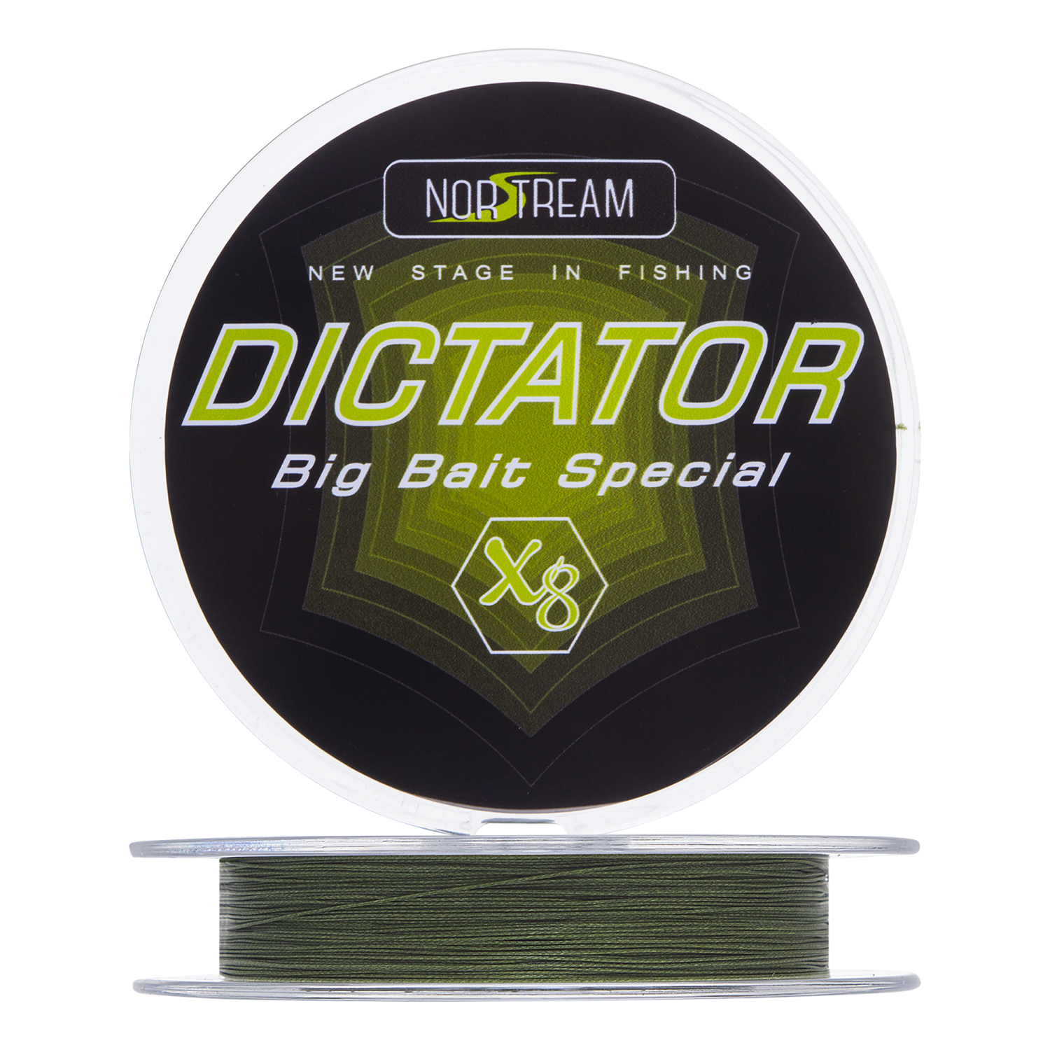 Шнур плетеный Norstream Dictator AR X8 #6,0 0,405мм 130м (green)