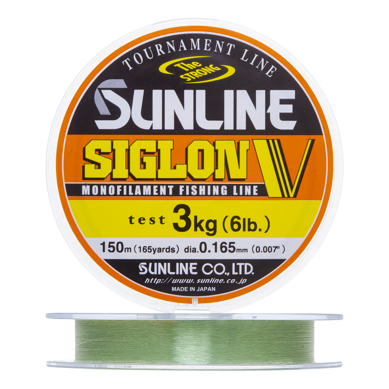 Леска монофильная Sunline Siglon V #1,0 0,165мм 150м (mist green)