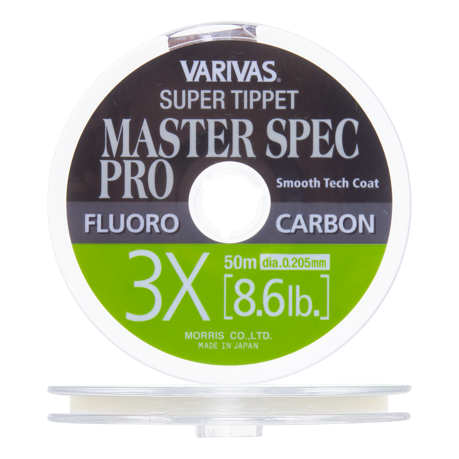 Флюорокарбон Varivas Super Tippet Master Srec Pro Fluorocarbon 3X 0,205мм 8,6Lb 50м (natural clear)