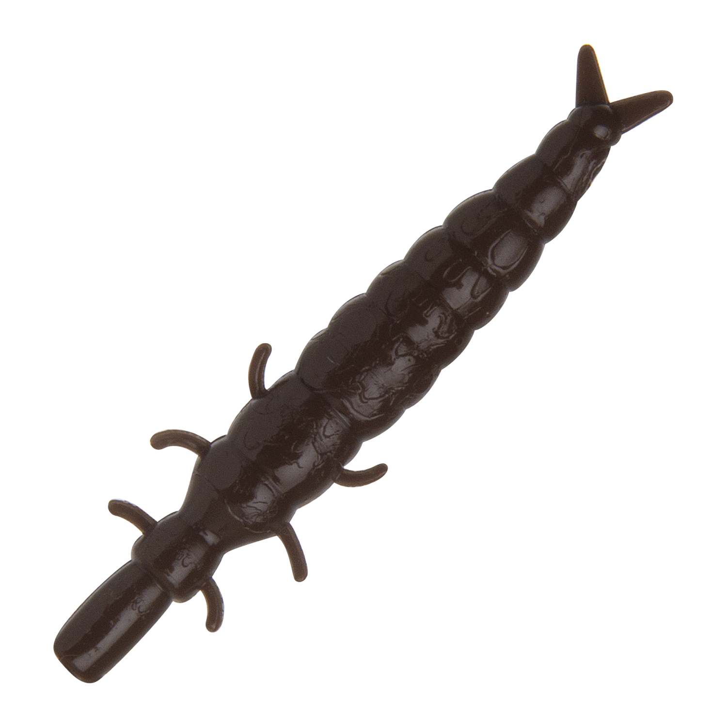 Приманка силиконовая Nikko Caddisfly Larvae L 38мм #Brown
