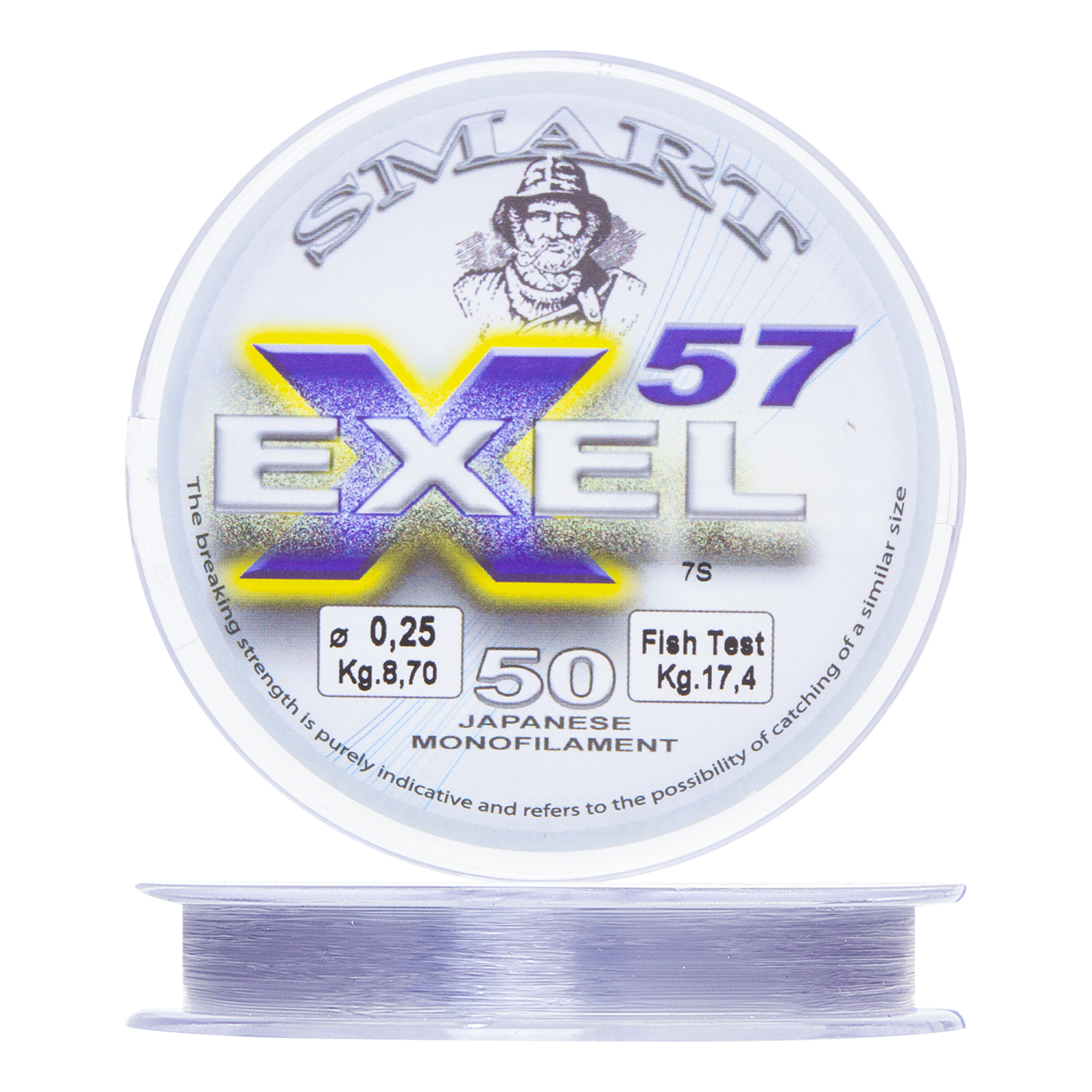 Леска монофильная Smart Exel 57 0,25мм 50м (clear)