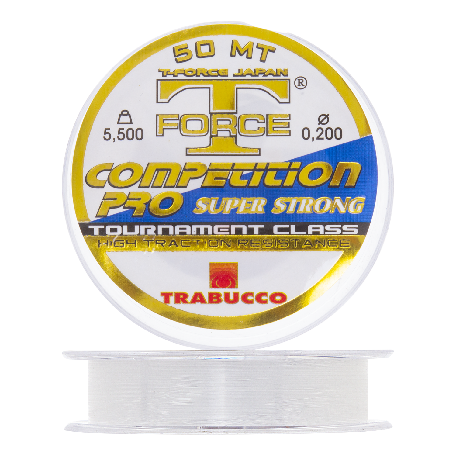 Леска монофильная Trabucco T-Force Competition Strong 0,200мм 50м (clear)