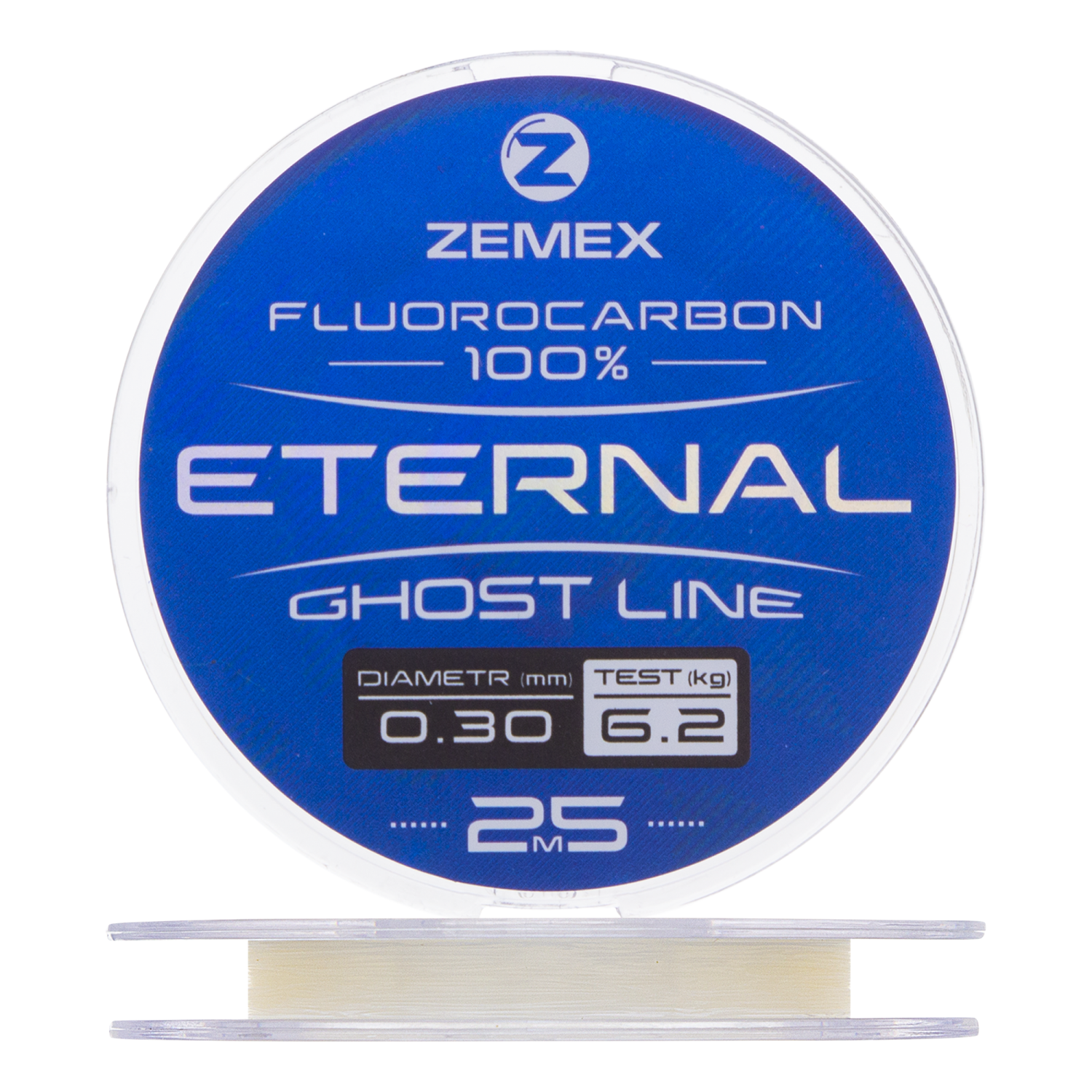 Флюорокарбон Zemex Eternal 100% Fluorocarbon 0,30мм 25м (clear)