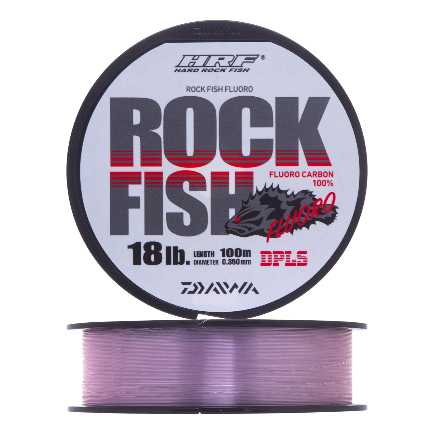 Флюорокарбон Daiwa HRF Rockfish Fluoro #4,5 0,35мм 100м (stealth pink)