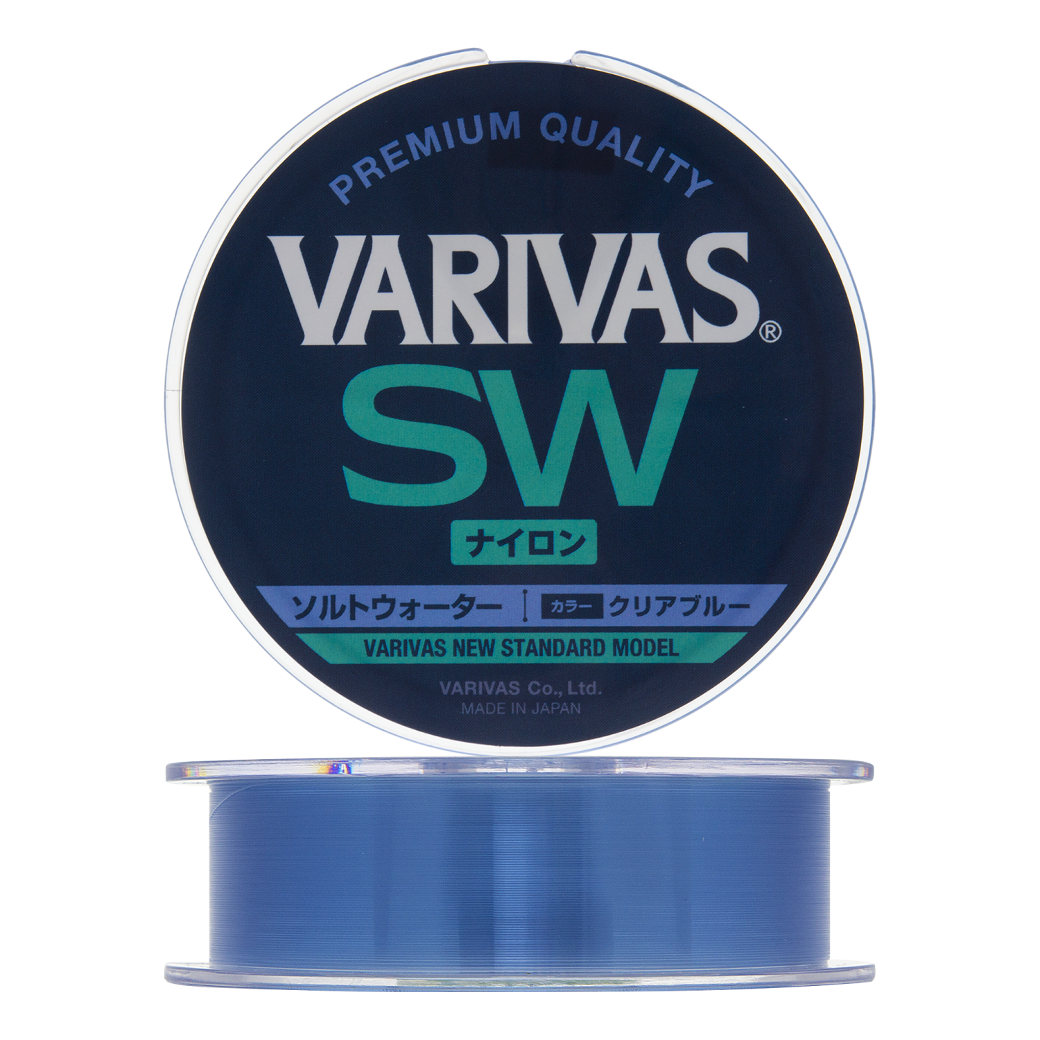 Леска монофильная Varivas SW Nylon #3,0 0,285мм 150м (clear blue)