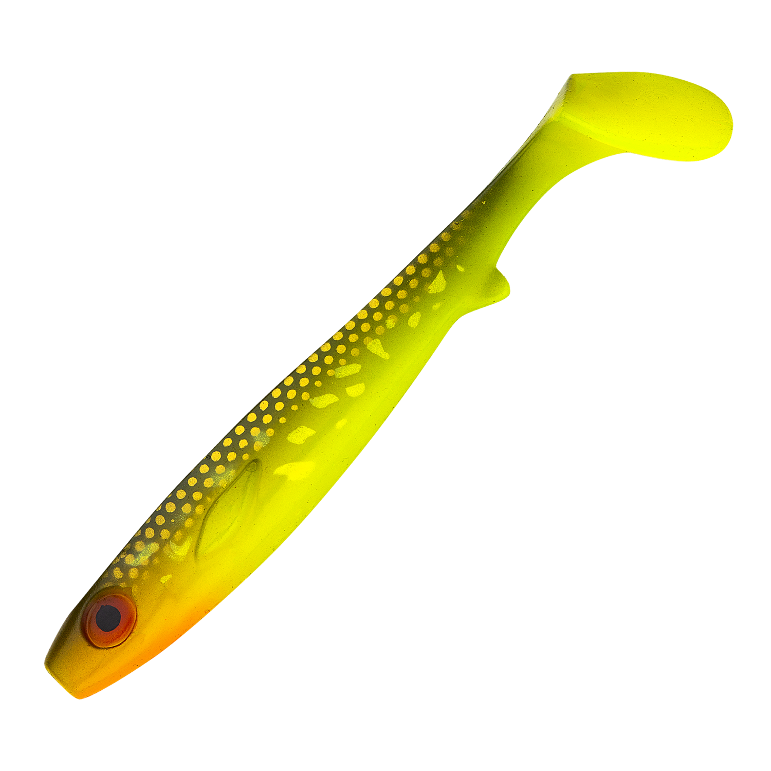 Приманка силиконовая Strike Pro Flatnose Shad 190мм #Hot Pike