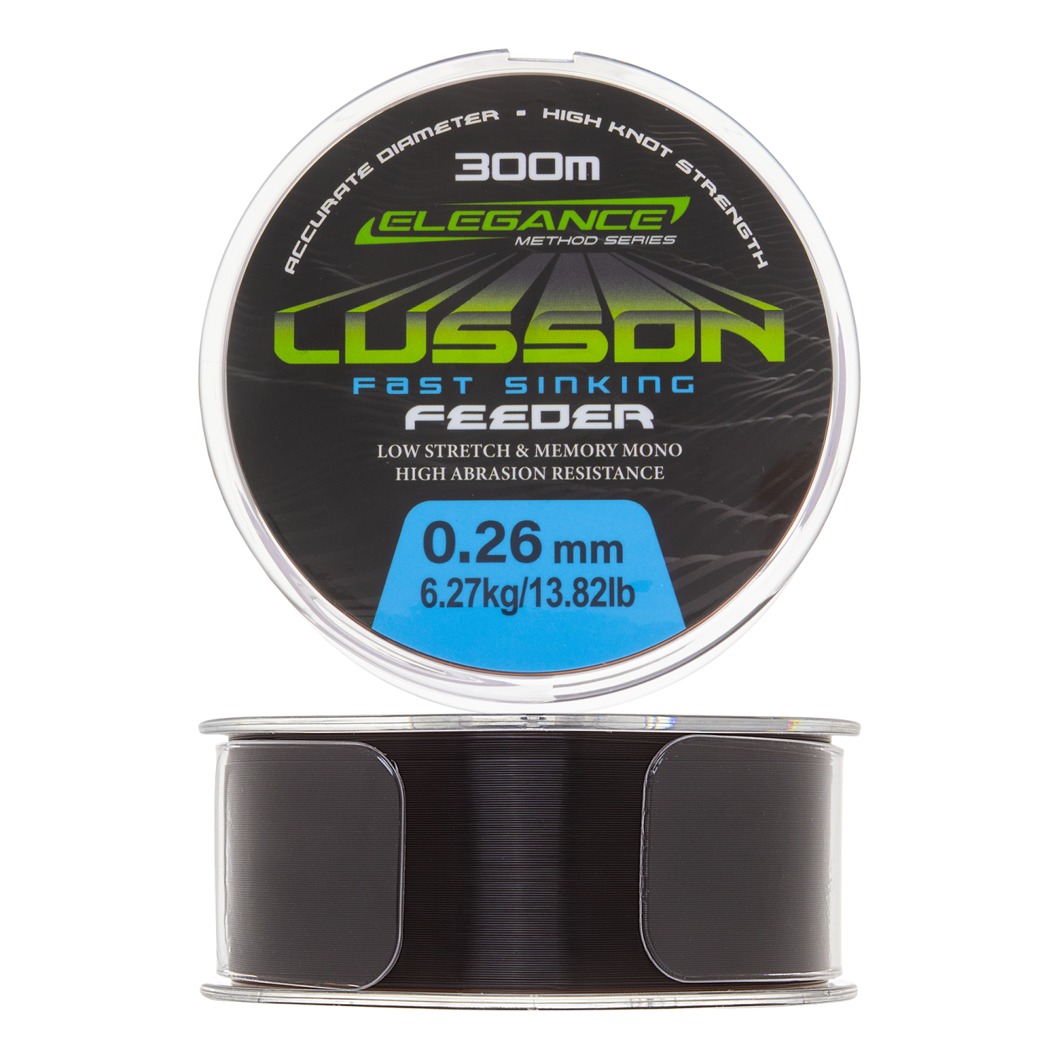 Леска монофильная Elegance Method Lusson Fast Sinking Feeder 0,26мм 300м (brown)