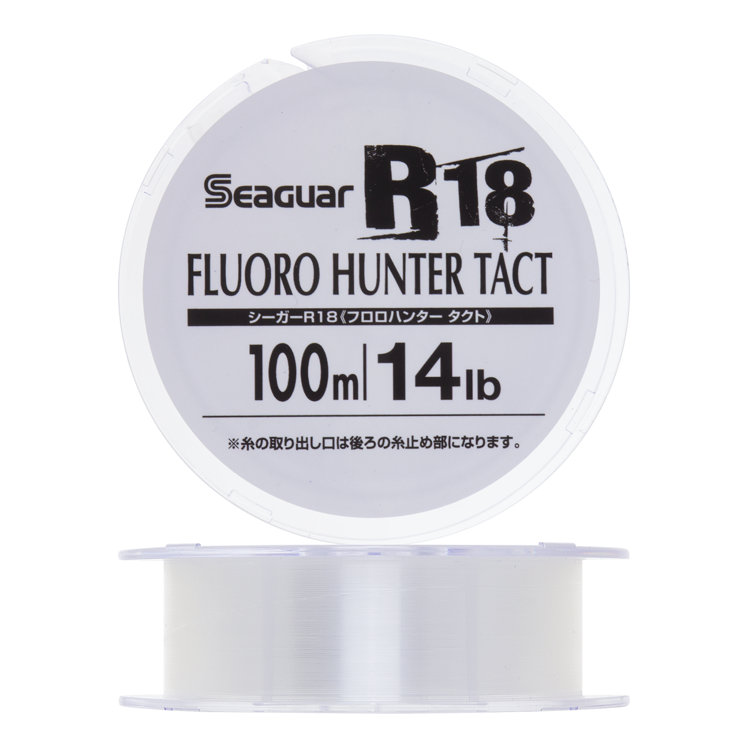 Флюорокарбон Kureha R18 Fluoro Hunter Tact 14Lb #3,5 0,310мм 100м (clear)