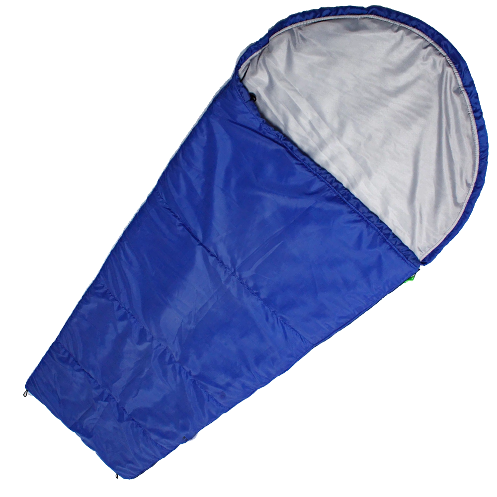 Спальный мешок Россия Комфорт -25°C 210х70см синий
