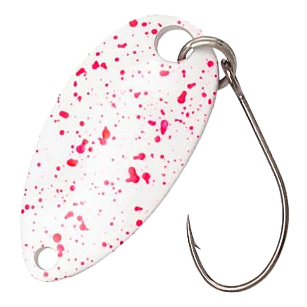 Блесна колеблющаяся Berkley AGS Roru 3,5гр #Splat White Body/Fuchia Splat