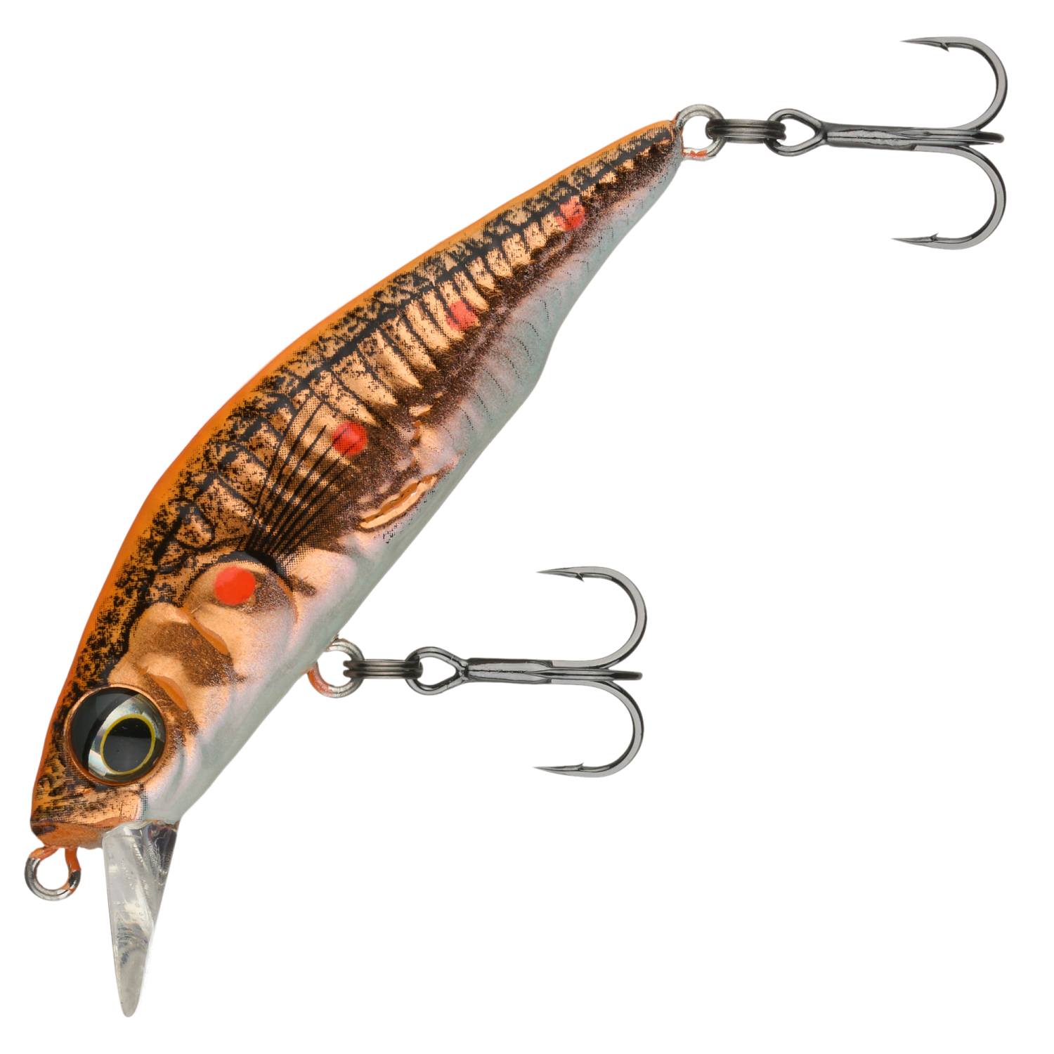 Воблер Savage Gear 3D Sticklebait Twitch 65 S #Fluo Orange Copper - 2 рис.