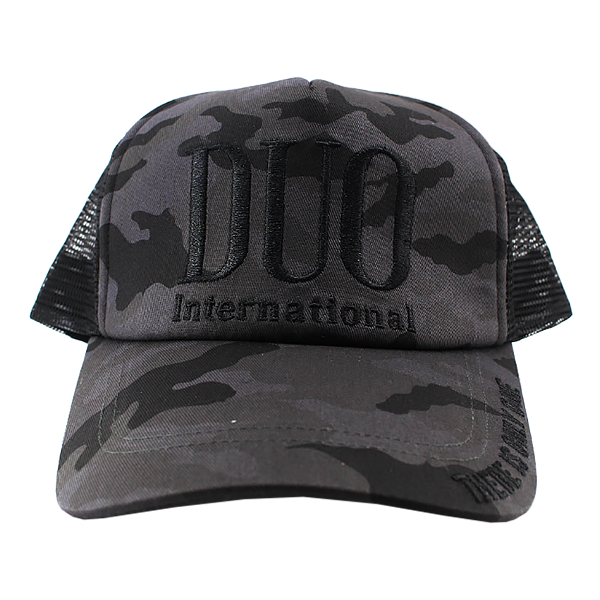 Бейсболка DUO Trucker Mesh Cap 18 Free Size Black Camo