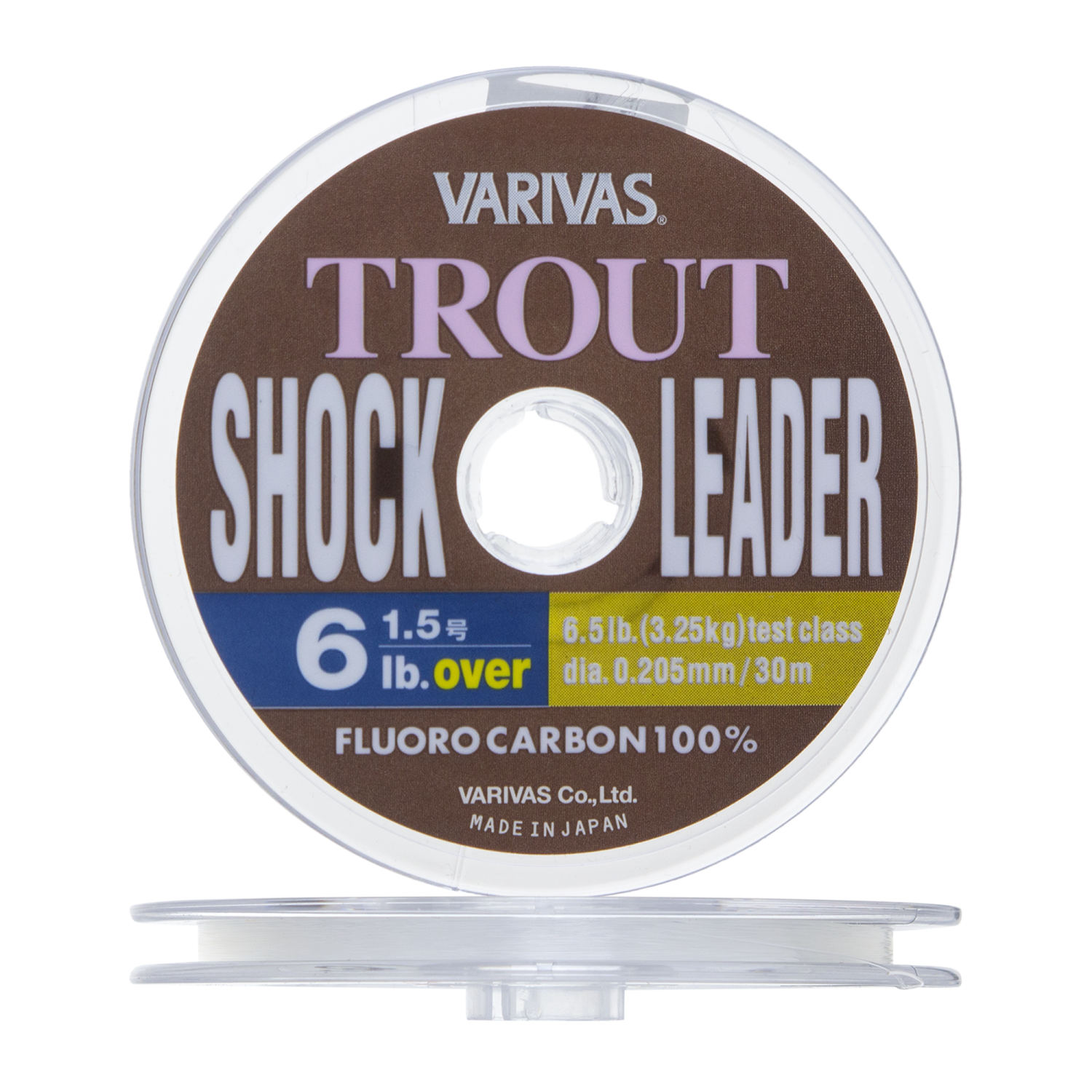 Флюорокарбон Varivas Trout Shock Leader Fluoro #1,5 0,205мм 30м (clear)