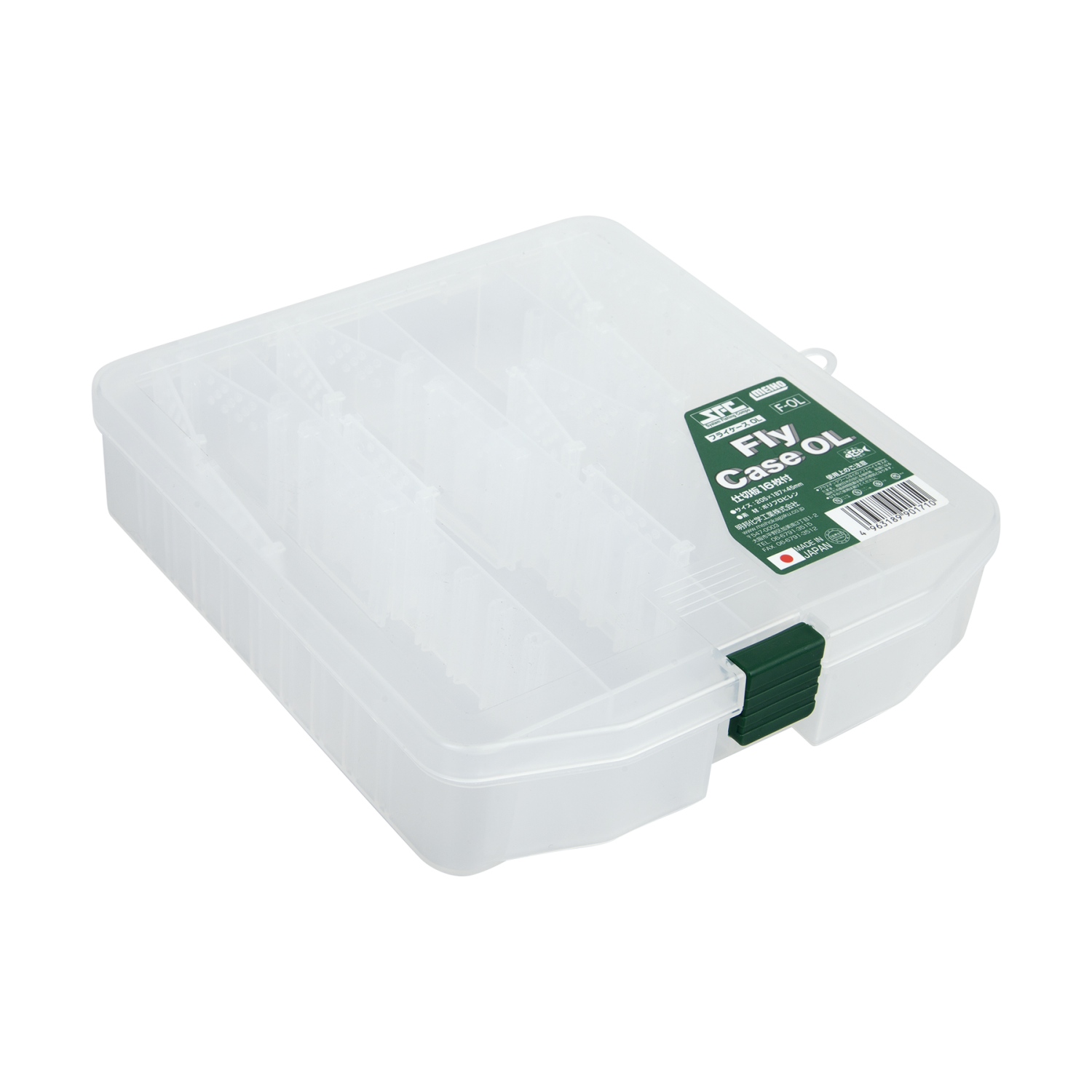 Коробка Meiho SFC Fly Case OL 205x187x45 Clеаr коробка рыболовная meiho free case ol 330x221x50