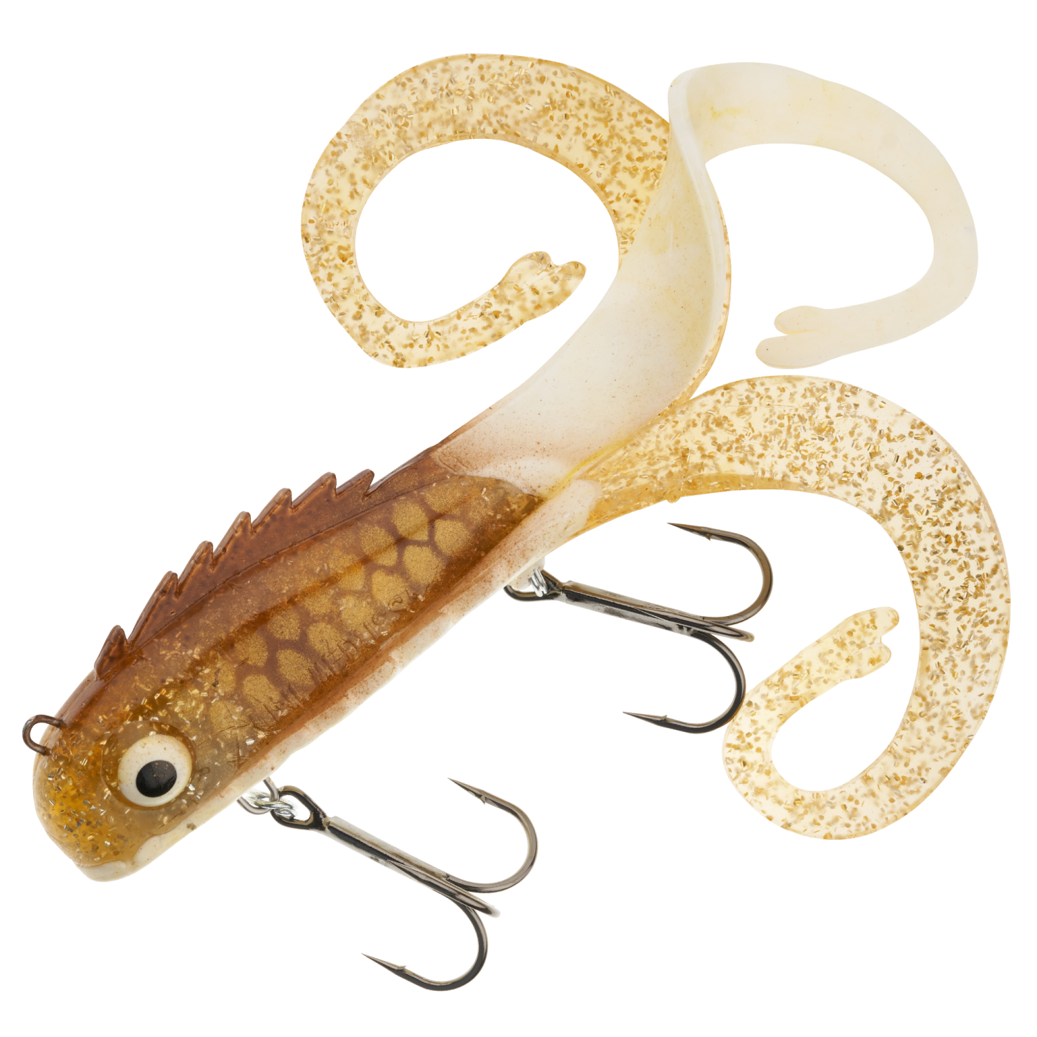 Приманка силиконовая Chaos Tackle Medussa Mini #Custom Todays Angler Walleye - 2 рис.