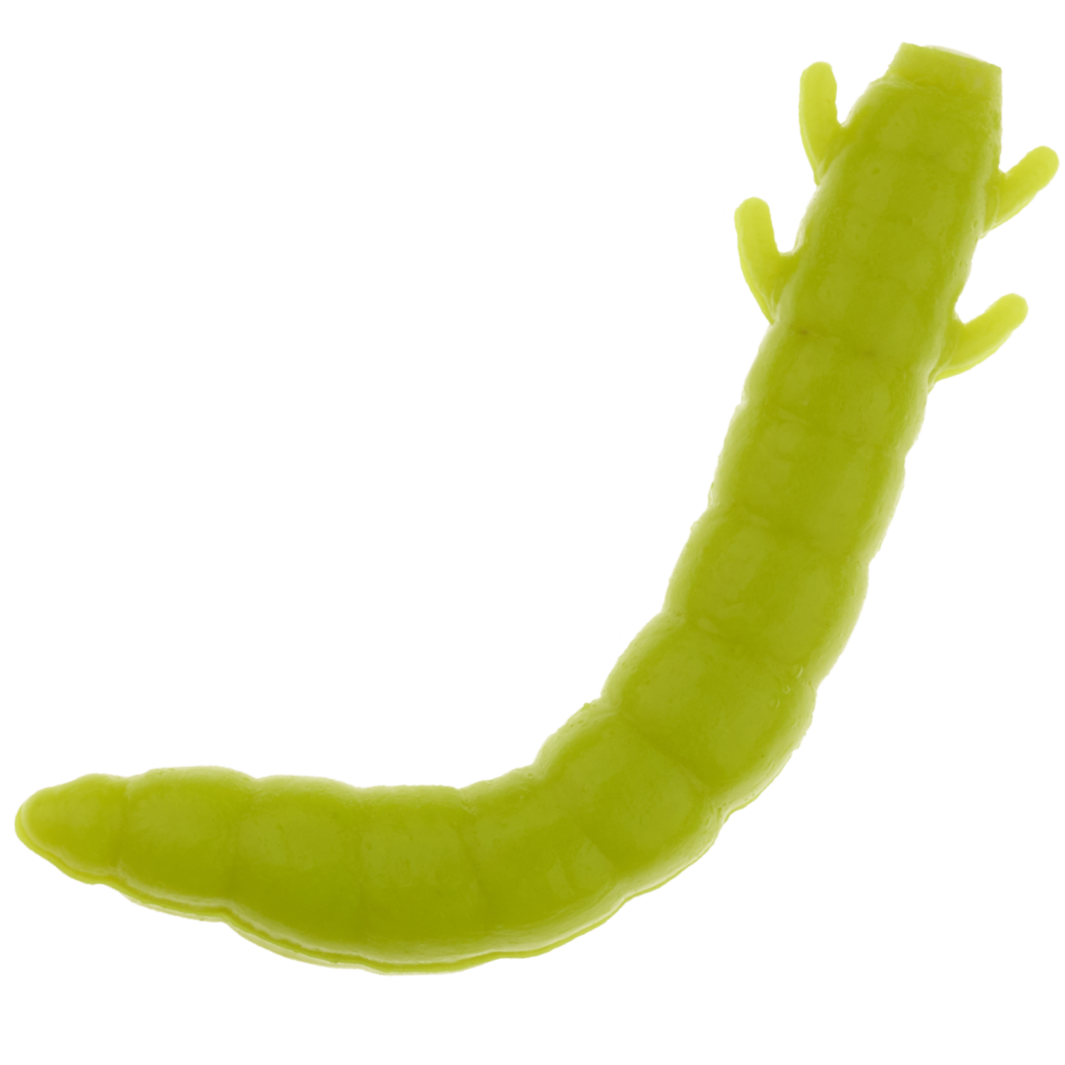 Приманка силиконовая Soorex Pro King Worm 42мм Cheese #104 Chartreuse