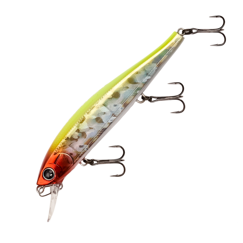 Воблер Duel Hardcore Minnow Flat 95 SP R1360 #HCR - 2 рис.