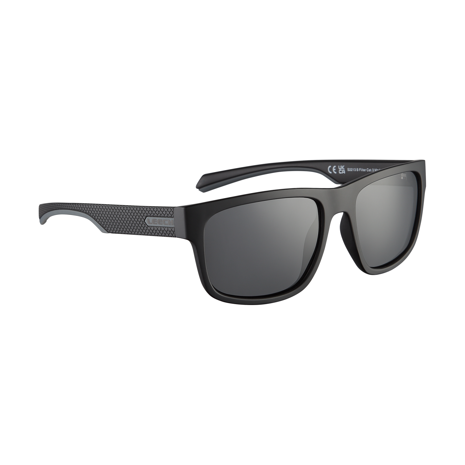 Очки солнцезащитные поляризационные Leech Eyewear Reflex Black - 2 рис.