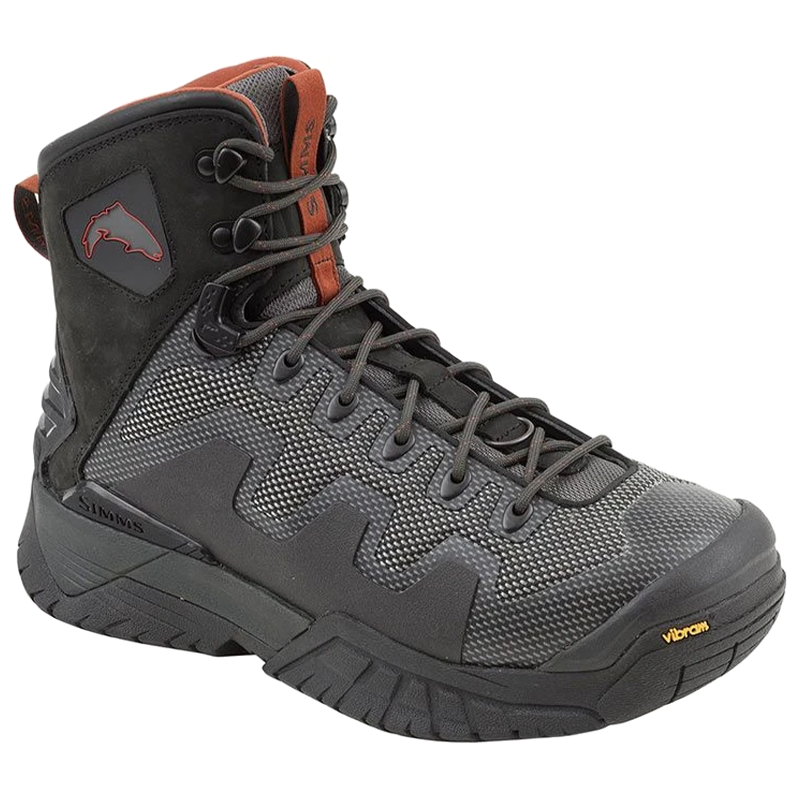 Ботинки забродные Simms G4 Pro Boot Vibram р. 9 (41) Carbon цена и фото