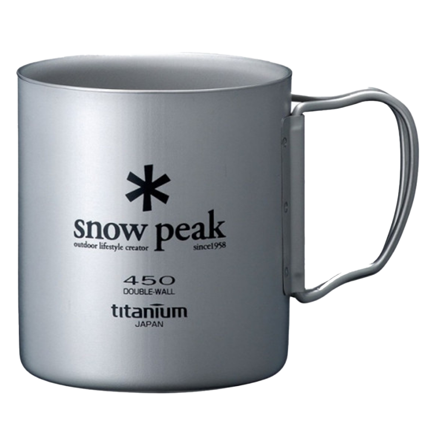 Кружка Snow Peak Ti-Double Cup 450 11073₽