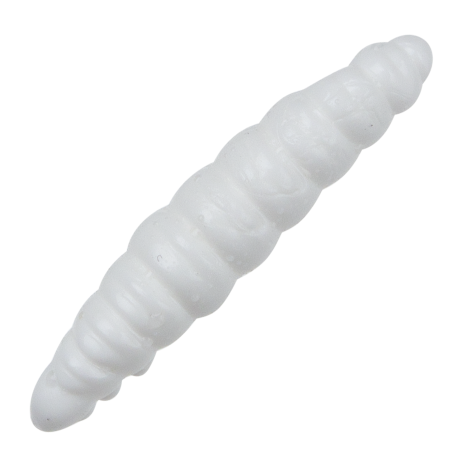 приманка силиконовая libra lures larva 35мм cheese 001 white Приманка силиконовая Libra Lures Larva 30мм Cheese #001 White