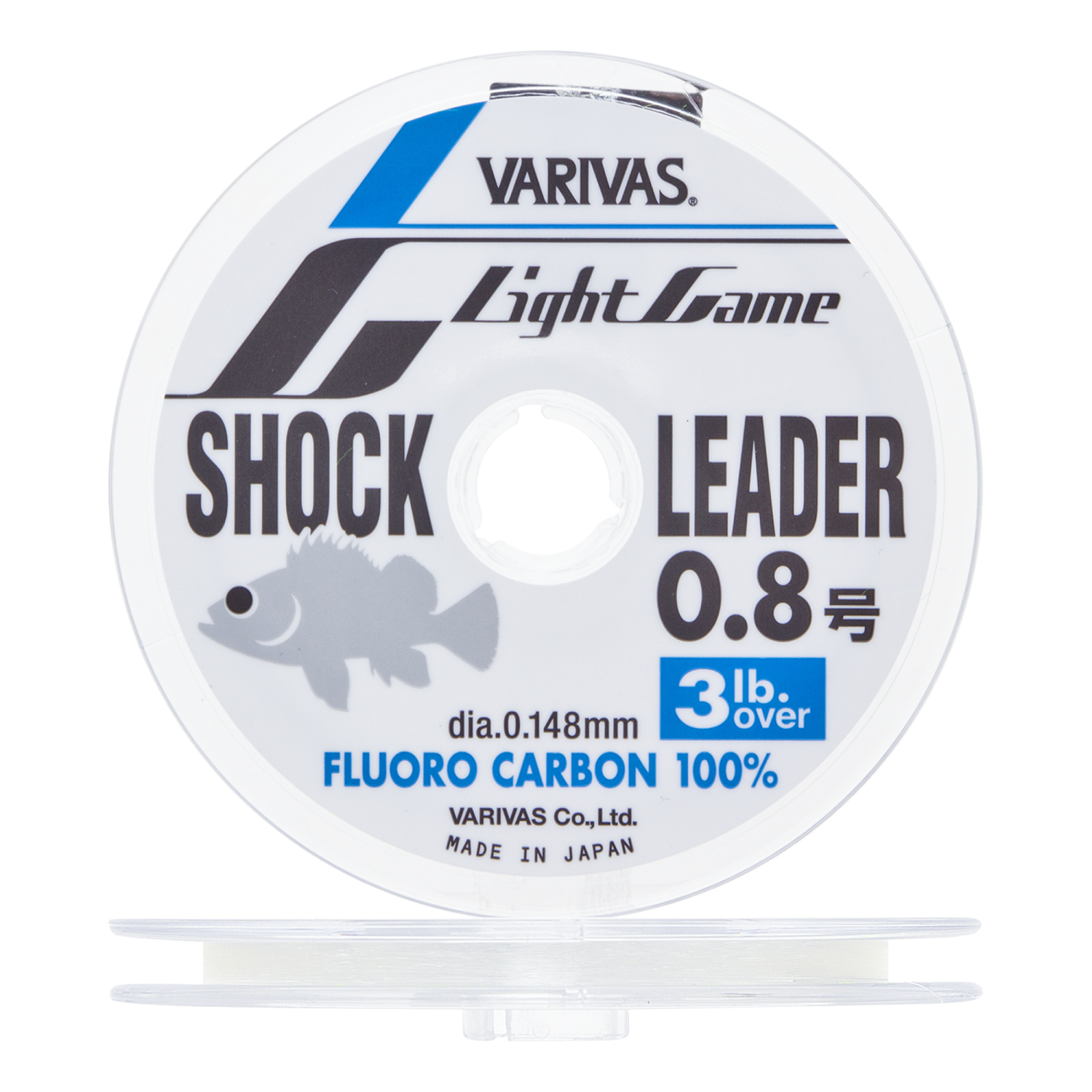 Флюорокарбон Varivas Light Game Shock Leader Fluorocarbon 08 0148мм 3Lb 30м natural clear 1780₽