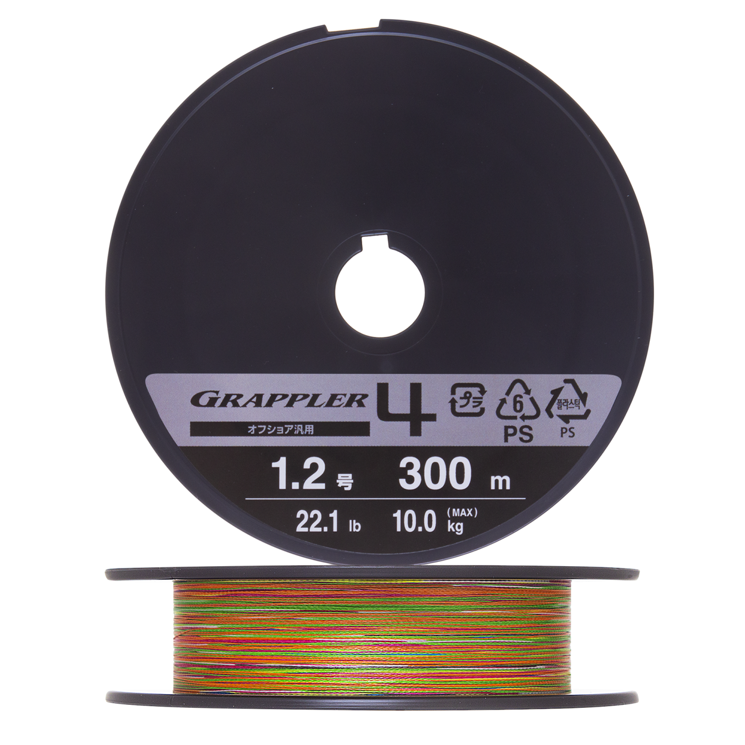 Шнур плетеный Shimano Grappler 4 PE #1,2 0,185мм 300м (5color)