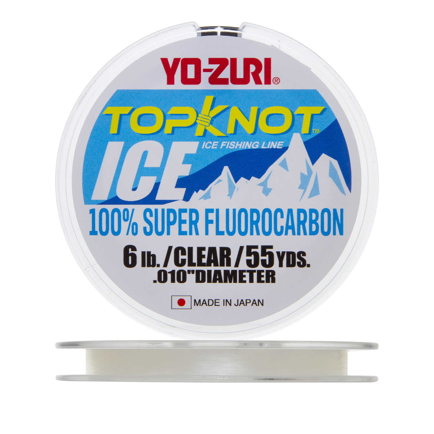 Флюорокарбон Yo-Zuri Topknot Ice Fluoro 100% 0,254мм 50м (clear)