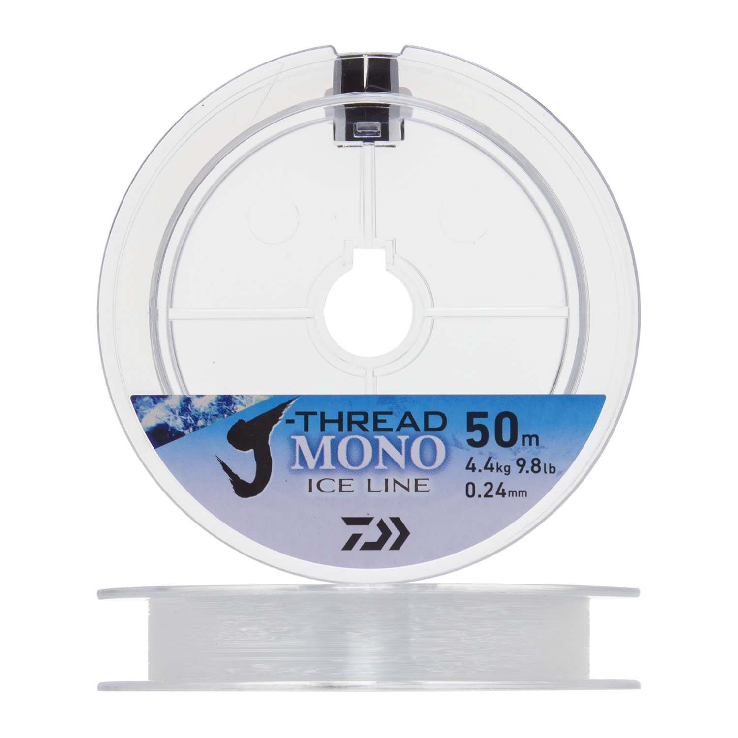 цена Леска монофильная Daiwa J-Thread Mono Ice Line 0,24мм 50м (clear)