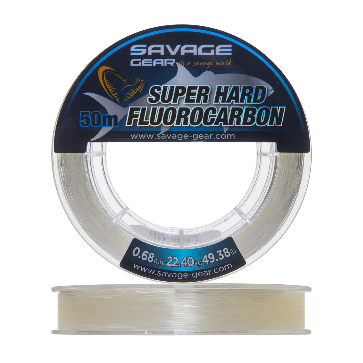 Флюорокарбон Savage Gear Super Hard Fluorocarbon 0,68мм 50м (clear) цена и фото