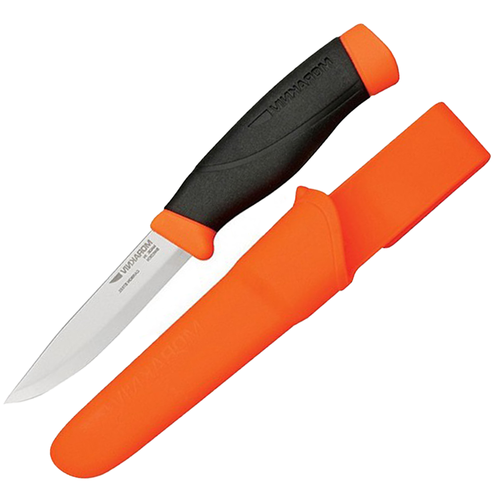Нож Morakniv Companion (S) Hi-Vis Orange нож morakniv companion magenta нержавеющая сталь розовый