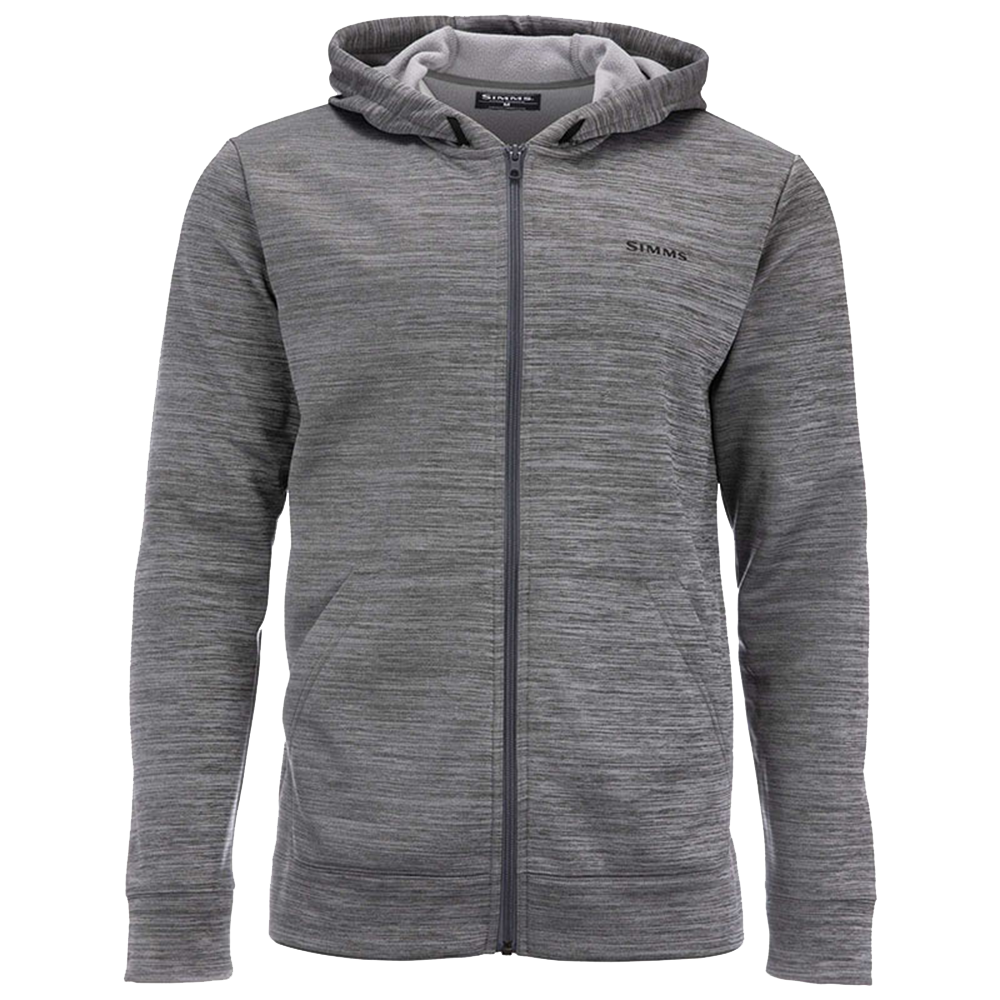 Толстовка Simms Challenger Hoody - Full Zip '21 S Steel Heather