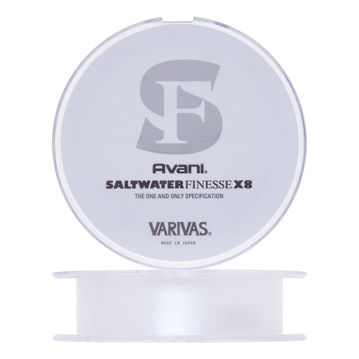 Шнур плетеный Varivas Avani Saltwater Finesse PE X8 #0,3 0,090мм 150м (crystal white)