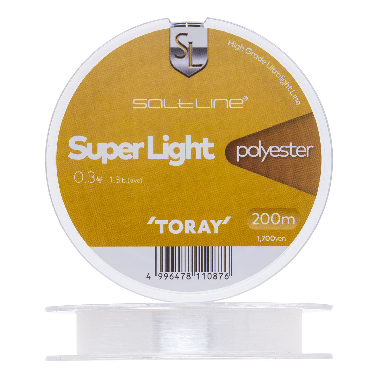 Эстер Toray SaltLine Super Light Polyester #0,3 200м (clear)