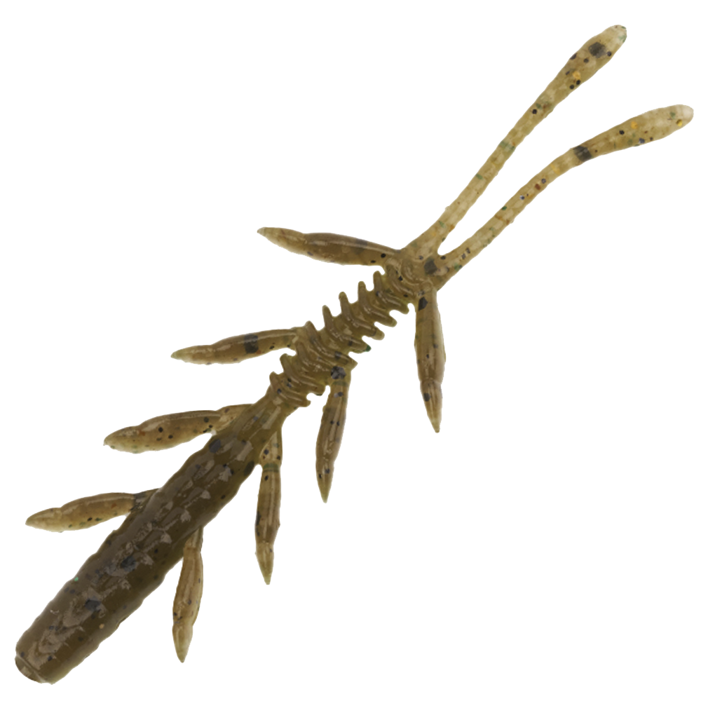 Приманка силиконовая Jackall Scissor Comb 2,5" #green pumpkin/chart