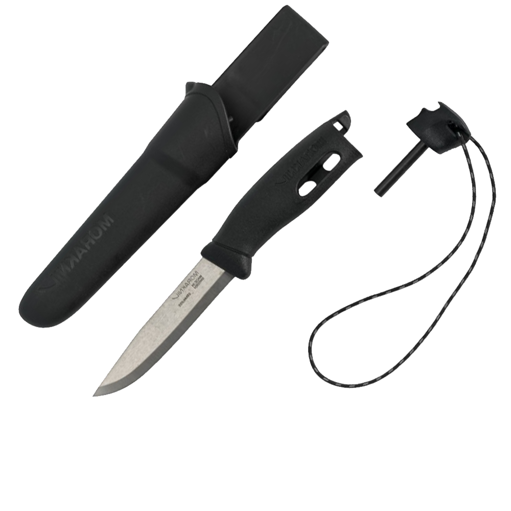 Нож Morakniv Companion Spark Black нож morakniv companion magenta нержавеющая сталь розовый