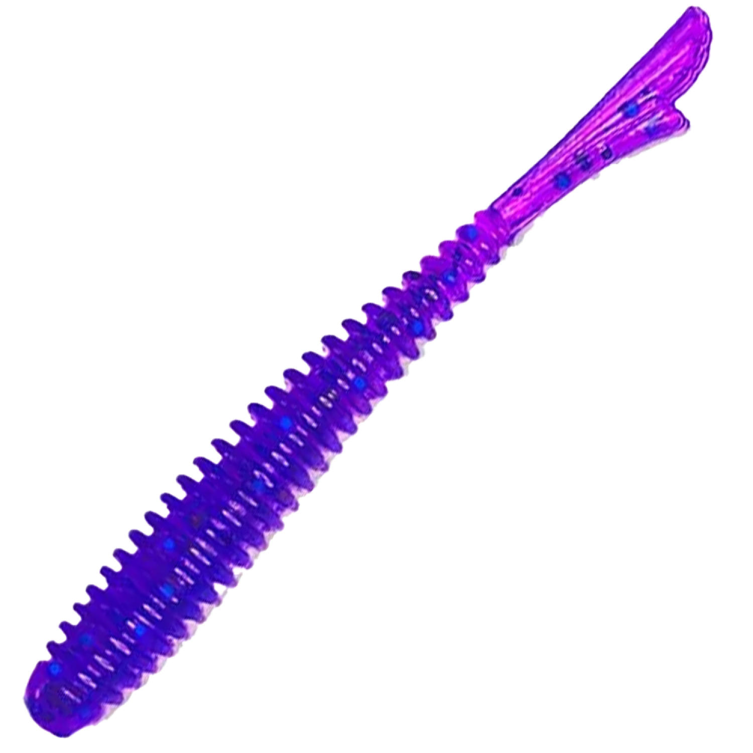 Приманка силиконовая Attack Fish Tail-R XUL 1,2" #RS-012 Violet