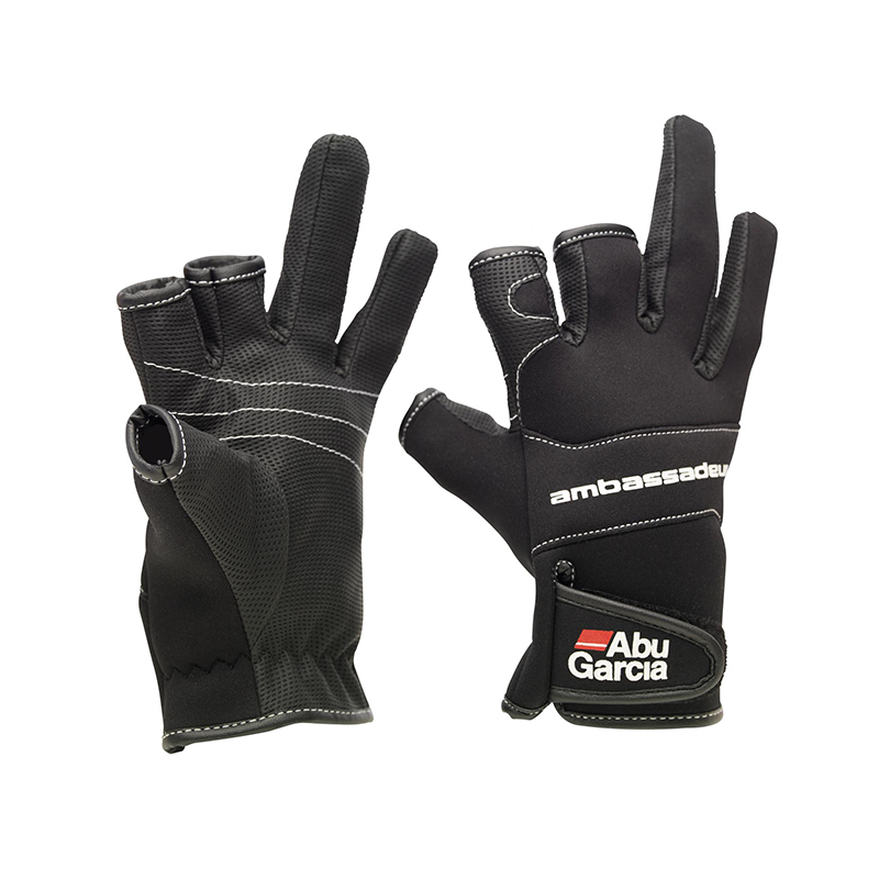 Перчатки Abu Garcia Stretch Neoprene Gloves XL Black