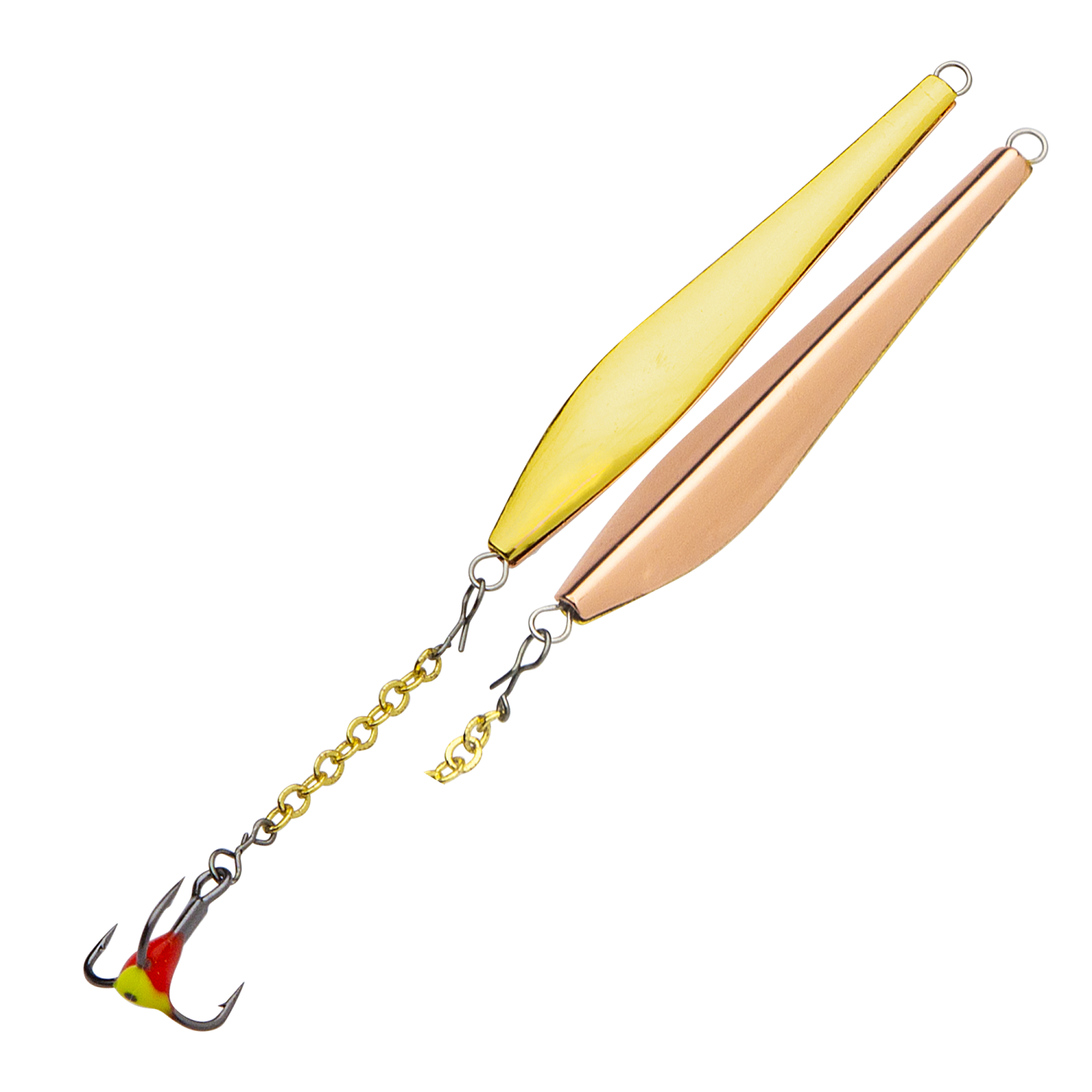 Блесна зимняя Lucky John Double Blade 45мм 3,7гр #GC