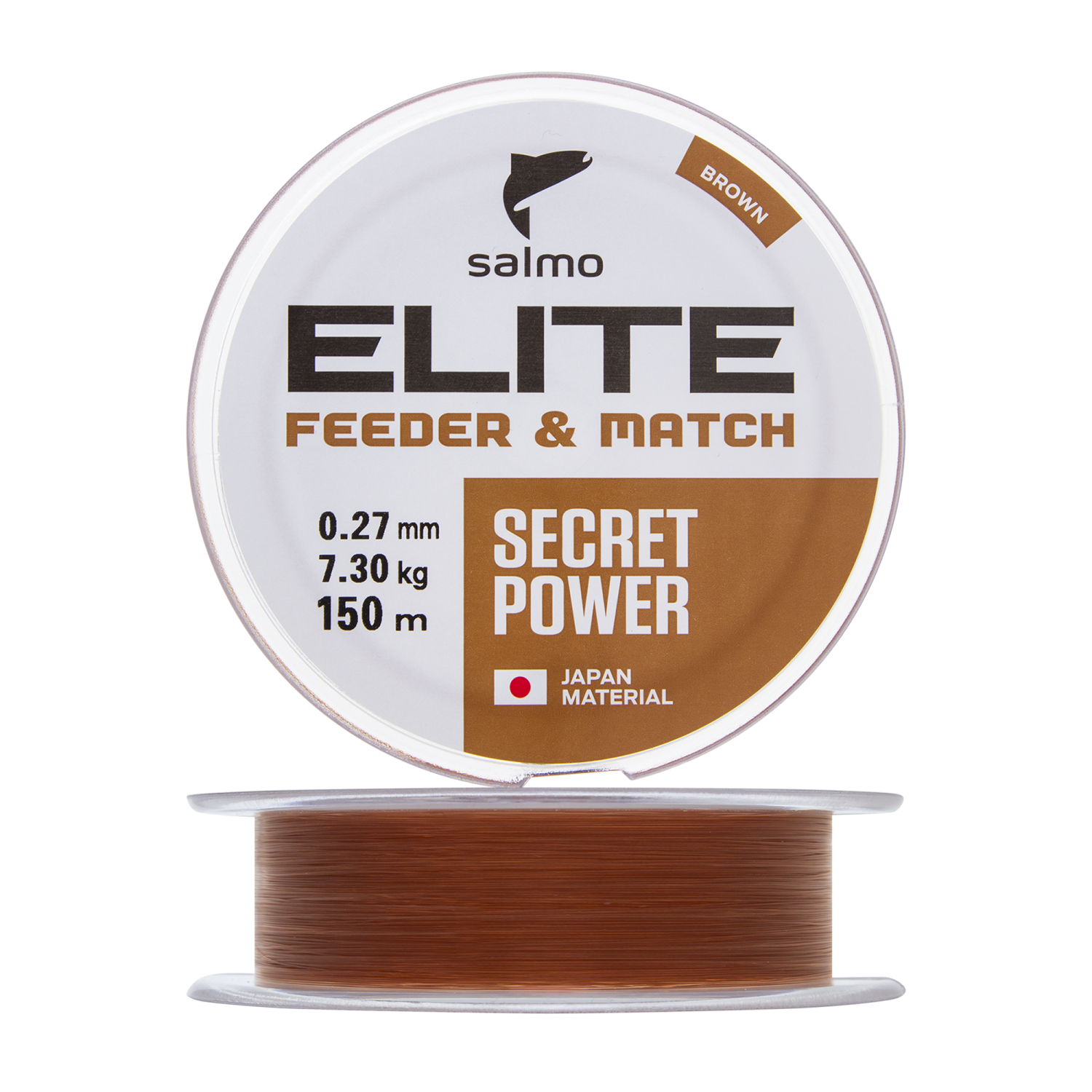Леска монофильная Salmo Elite Feeder & Match 0,27мм 150м (brown)