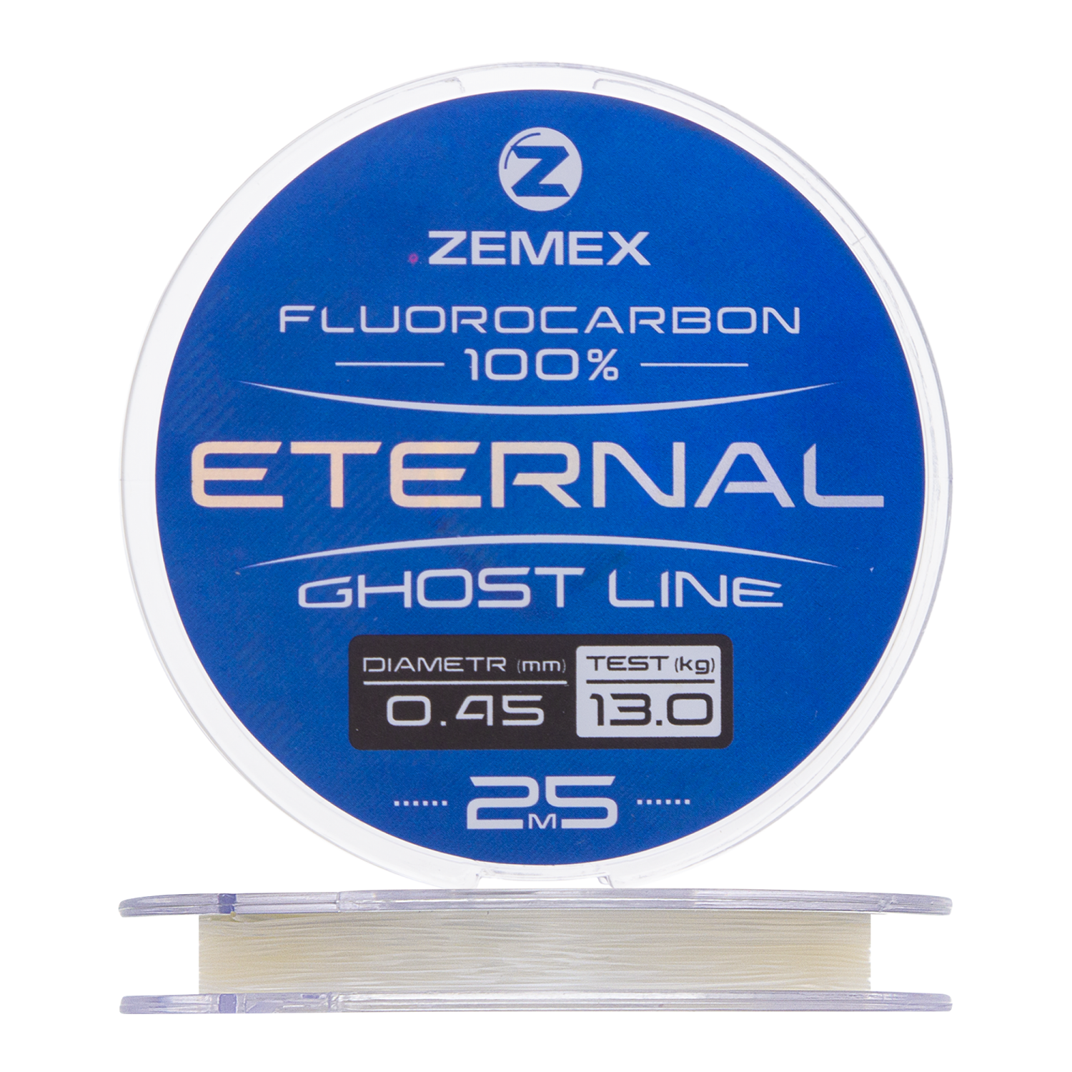 Флюорокарбон Zemex Eternal 100% Fluorocarbon 0,45мм 25м (clear)